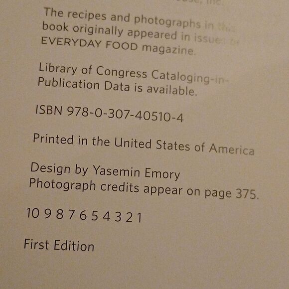 Martha Stewart Fresh Flavor Fast Cookbook Full Color Seasonal Menus Soft Cover - Picture 3 of 10